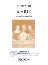 6 ARIE PER CANTO E PIANOFORTE